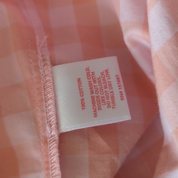 Ban.do Peachy Pink Gingham Tank Top - Picture 6 of 6